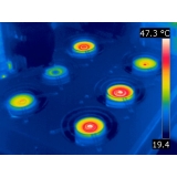 analise de termografia mecanica Santa Cecília