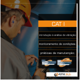 analise de vibração curso Campos Novos