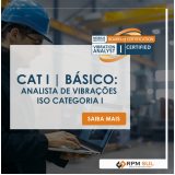 curso de analise de vibração basico São Leopoldo