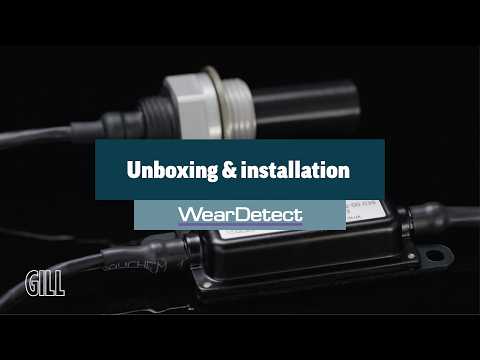 WearDetect: desembalagem e instalação (Gill)